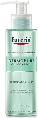 Veido gelis Eucerin DermoPure Oil Control, 200 ml, universalus, - kaina