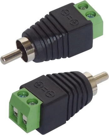 Adapterio Rca kištukų rinkinys, 2 vnt.