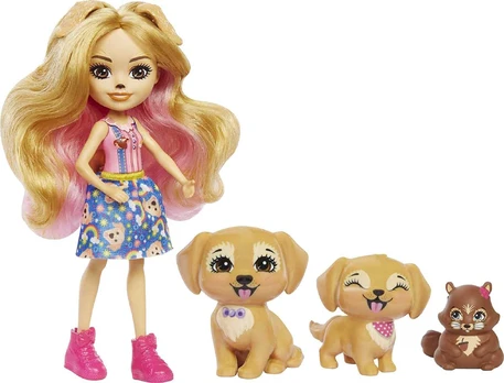Lėlė - figūrėlė Enchantimals CITY TAILS HHB85, 10 cm