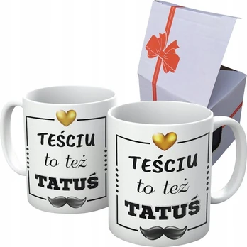 Dovanų puodelis su užrašu "tėtis"
