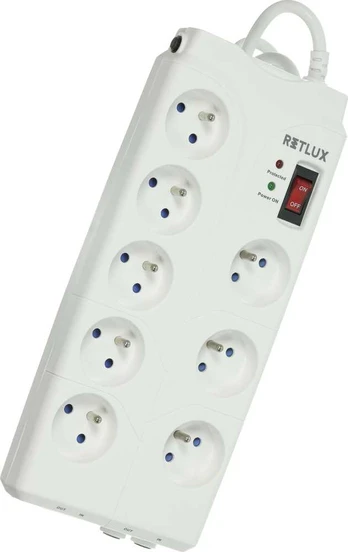 Retlux Surge protector 8 sockets 1836J-RSP 850