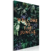 Artgeist Paveikslas - Welcome to the Junge (1 Part) Vertical kaina