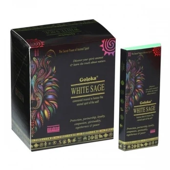 Goloka White Sage smilkalai x 12