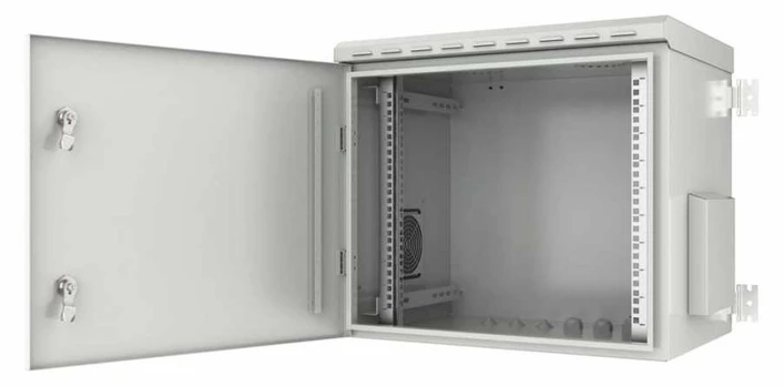 Lanview LOGON RWMIP55W09U45W, Wall mounted rack, 9U, Baltas