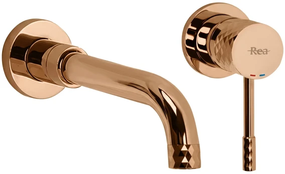 Potinkinis maišytuvas REA Lungo Diamond, Copper, + BOX