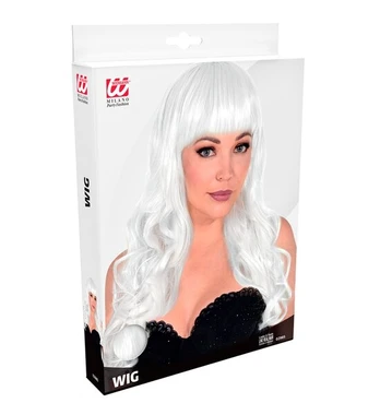 WHITE BELLA WIG in box