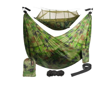 Malatec Turistinis hamakas santiago army 260x140cm net