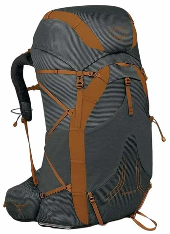 Turistinė kuprinė Osprey Exos 48, dark charcoal grey sp., 51 l