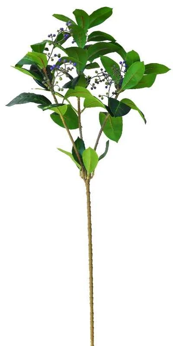 Dirbtinė šakelė su uogomis, 80 cm