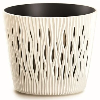 Vazonas Prosperplast Sandy Round, 12,8x12,8x11,1 cm