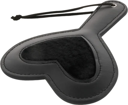 Muštukas DARKNESS FETISH BLACK PADDLE LOVE