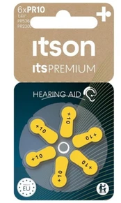 itson itsPREMIUM hearing aid battery PR10IT/6RM | PR230(10)IT/6RM kaina