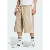 adidas Medžiaginiai šortai 169001 Smėlio Oversize