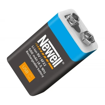 Baterija Newell 9V USB-C 500 mAh