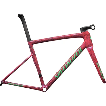Specialized Tarmac SL8 rėmas | Gloss Carbon - Metallic Vivid Pink Strada, 58