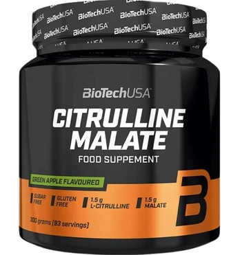 BioTech Citrulline Malate, Green Apple, 300 g
