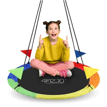 4Fizjo Vaikiškos sodo sūpynės L Gandro lizdas 100 cm