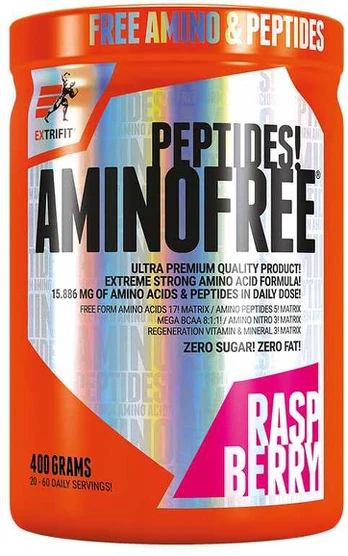 Extrifit Aminofree Peptides 400g - raspberry