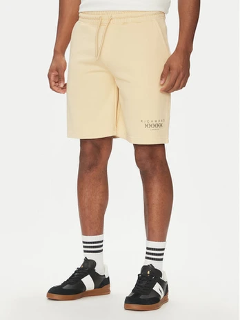 Richmond X Sportiniai šortai UMP25007BE Smėlio Regular Fit