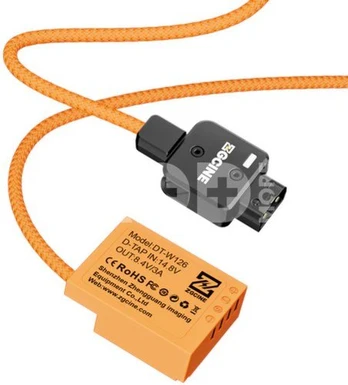 ZGCINE D-Tap to NP-W126Dummy Battery Cable