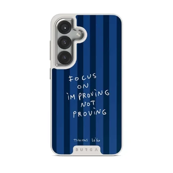 Focus On - Samsung Galaxy S25 Plus Case, Elite Light (Magnetic) / Silver