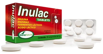 Soria Inulac Tabletas 30 Tabletas kaina
