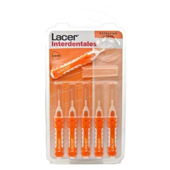 Dantų šepetėlis Lacer Interdental Recto Extrafino Suave 6uts