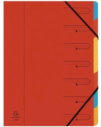 Exacompta 54070E, Multicolour, A4, 240 mm, 320 mm, 140 g