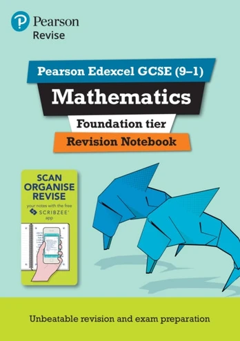 Pearson REVISE Edexcel GCSE Maths (Foundation) Revision Notebook - for 2026, 2027 exams