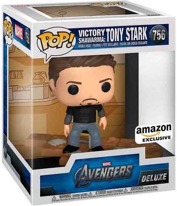Funko POP figure Deluxe Marvel Avengers Tony Stark Exclusive