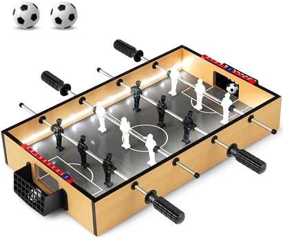 Promotion 51cm Stalo futbolas su LED apšvietimu