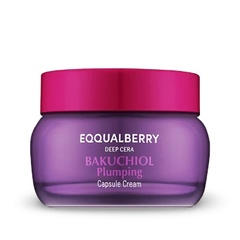 EQQUALBERRY Bakuchiol Plumping Capsule Cream, 50ml