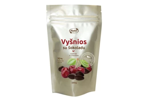 Dražė Vyšnios su šokoladu