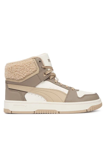 Puma Laisvalaikio batai Rebound Slam Mid Cozy Jr 407728 01 Pilka
