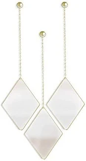 Umbra Veidrodis žalvarinis DIMA DIAMOND BRASS