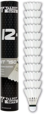 Badmintono skraidukas Talbot Torro Hit 750 479086, 12 vnt.
