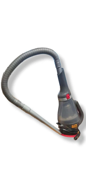 BLACK+DECKER 12V DC automobilinis rankinis dulkių siurblys, raudonas ()