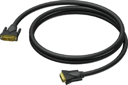 Kabelis Procab DVI-D - DVI-D 3m juoda (CLV140/3) kaina