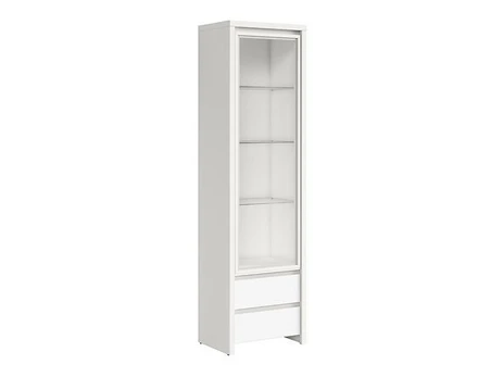 Vitrina Kaspian REG1W2S, balta