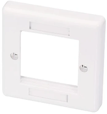 Lindy Single AV Face Plate GB tipo viengulei Pattress Box - 60541