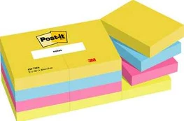 3M Energetic sticky notes 38x51mm 12x100K