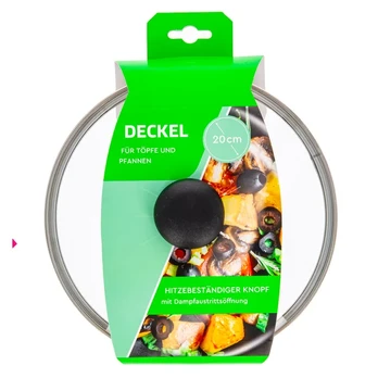 Keptuvės dangtis VIVESS, 20 cm