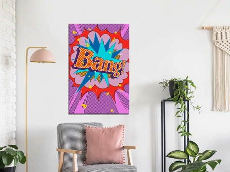 Artgeist Paveikslas - Bang! (1 Part) Vertical