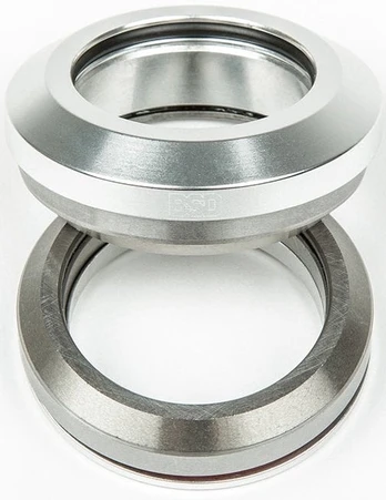 Dviračio vairo kolonėlė BSD Integrated Headset, aliuminis, chromo sp.