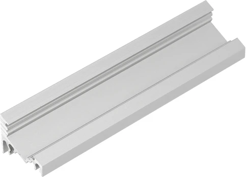 LED juostos profilis CORNER10 BC/UX, anoduotas aliuminis, 1m