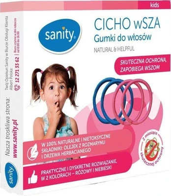 Sanity SHIFT plaukų tepinėliai 1pp. (4pc.)