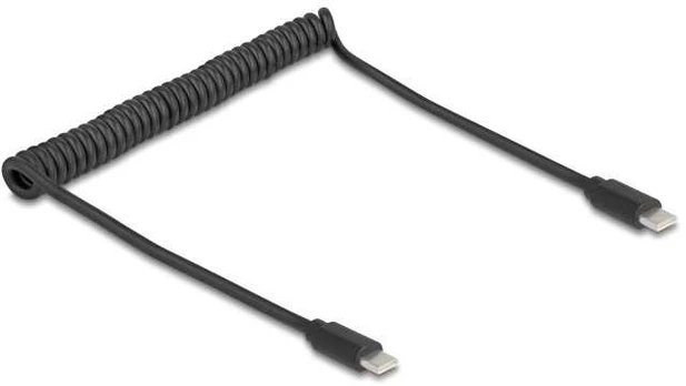 Kabelis USB Delock USB-C - USB-C 0.75 m Juodas (90369)