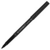 Multi Marker permanent Q-Connect 1mm sort,10 stk/pk