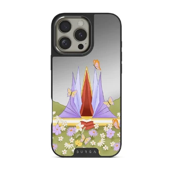 Sunrise - iPhone 16 Pro Case, Elite Mirror Dark (MagSafe) / Gunmetal