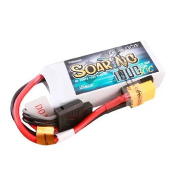 Gens Ace G-Tech Soaring LiPo akumuliatorius, 1000 mAh, 11,1 V, 3S1P, 30C